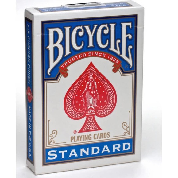 BICYCLE 2 x Decks of Standard 'Rider Back' Playing cards, 1 Red and 1 Blue. - Picture 1 of 5